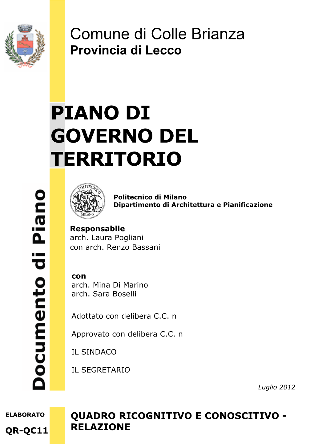 Piano Di Governo Del Territorio