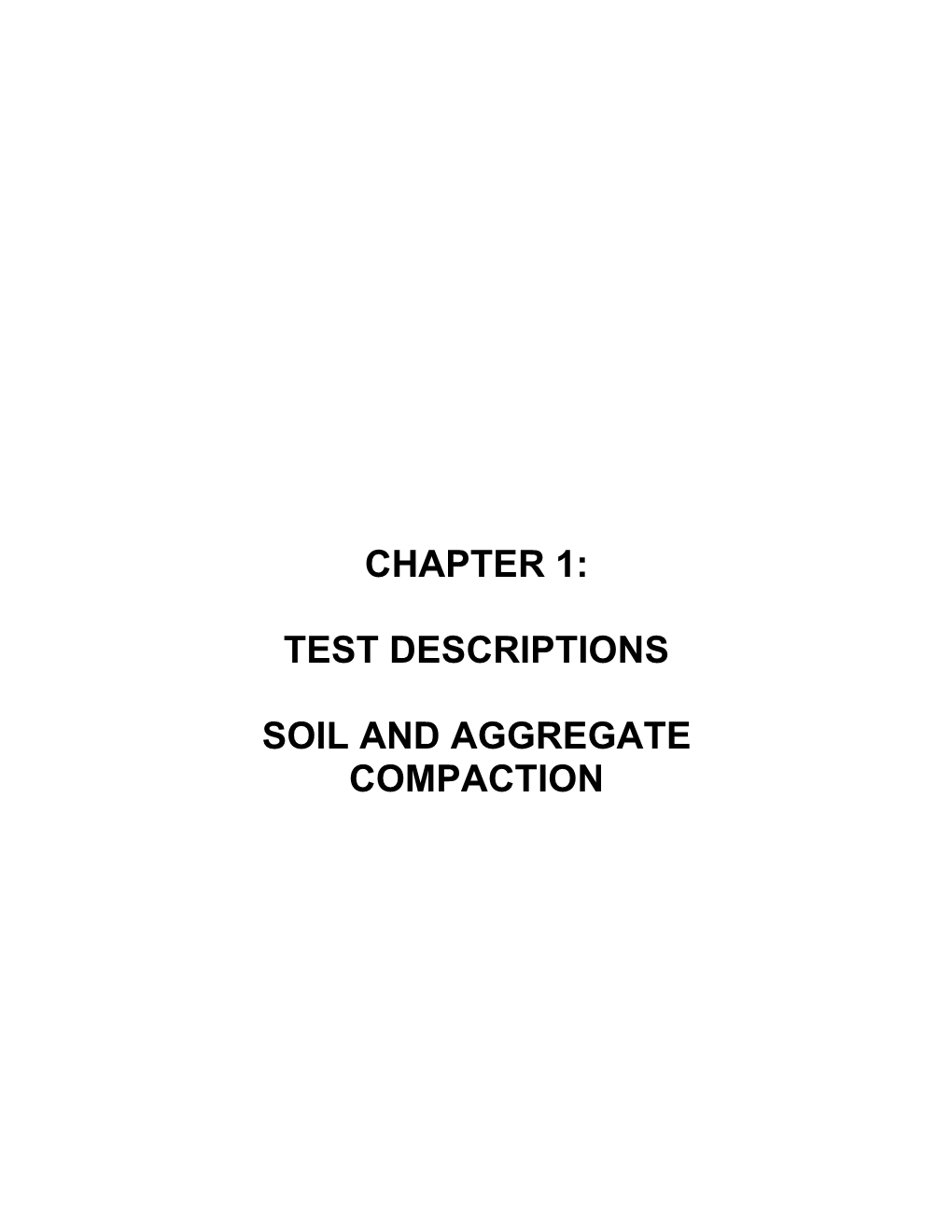 Soil and Aggregate Compaction