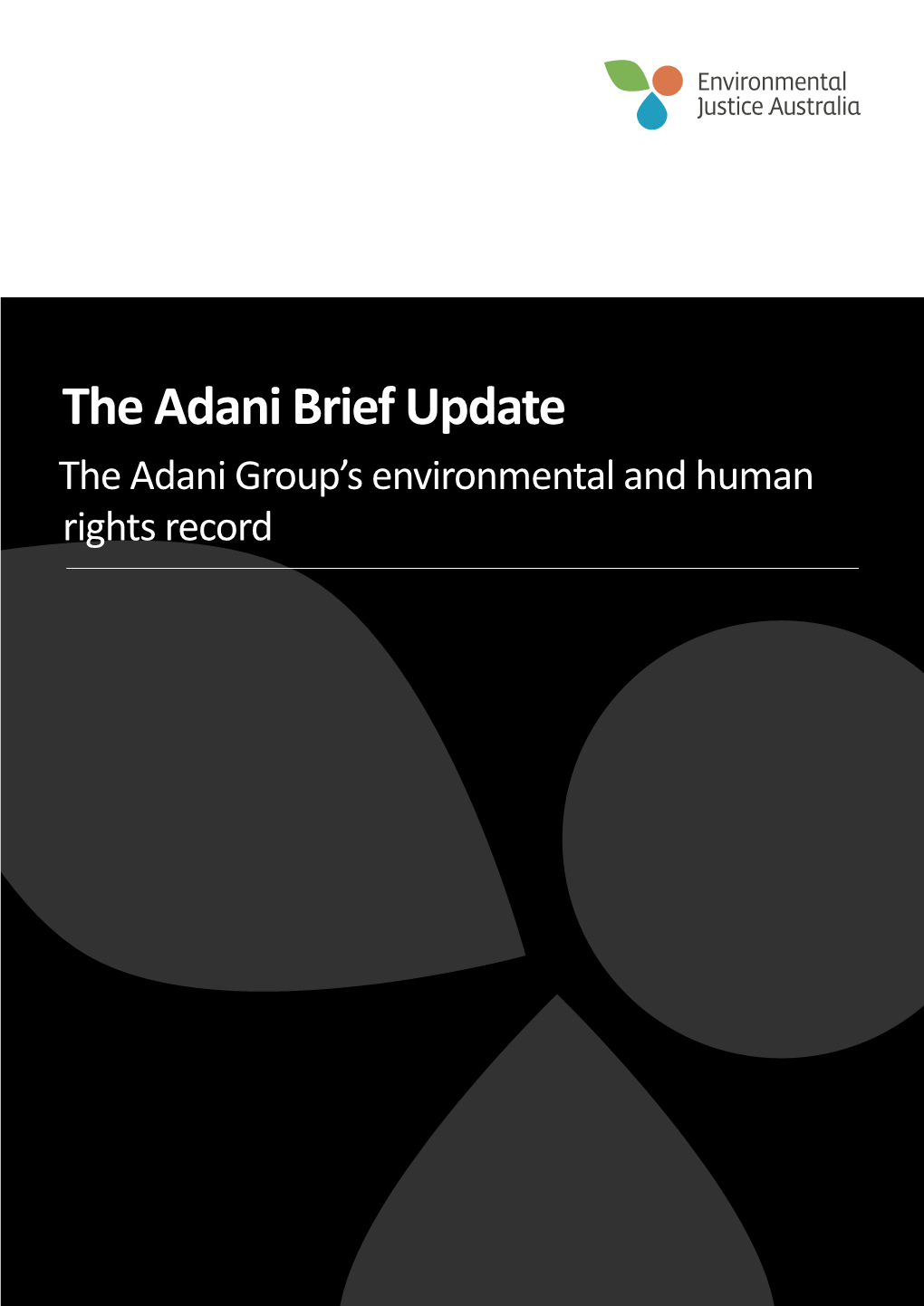 The Adani Brief Update: the Adani Group's Environmental and Human