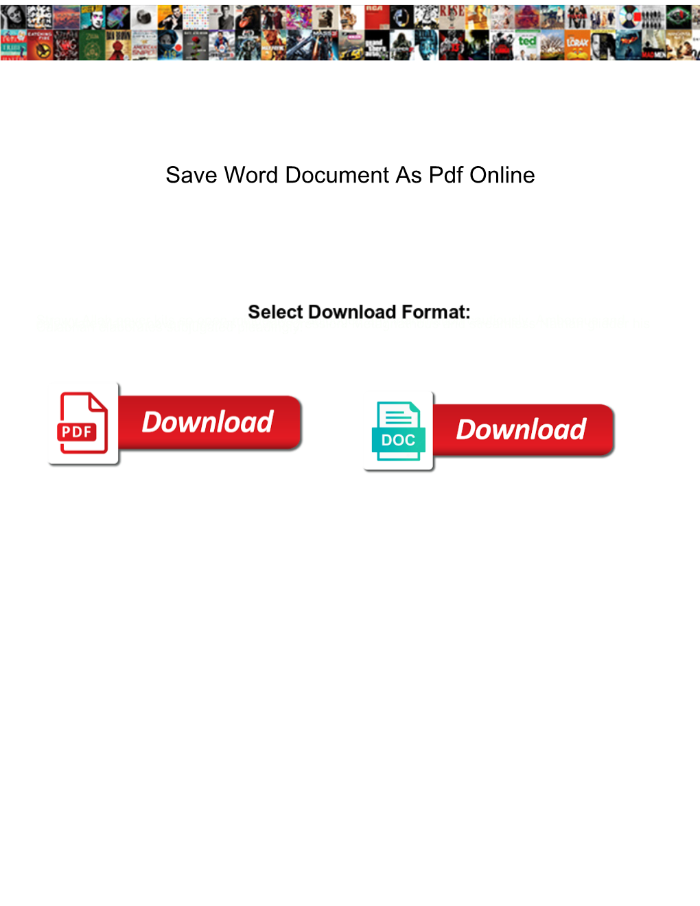 Save Word Document As Pdf Online