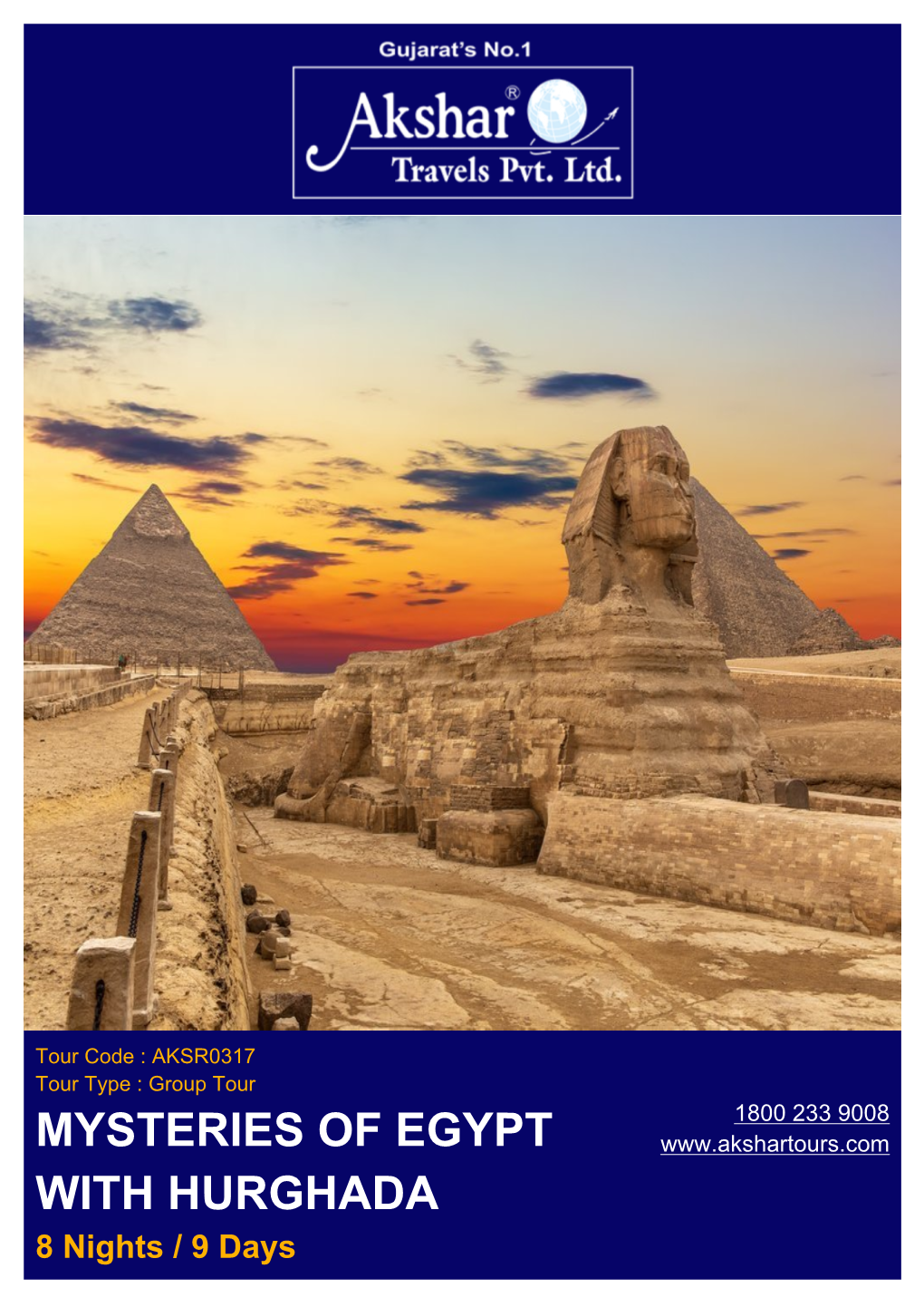 Mysteries of Egypt with Hurghada