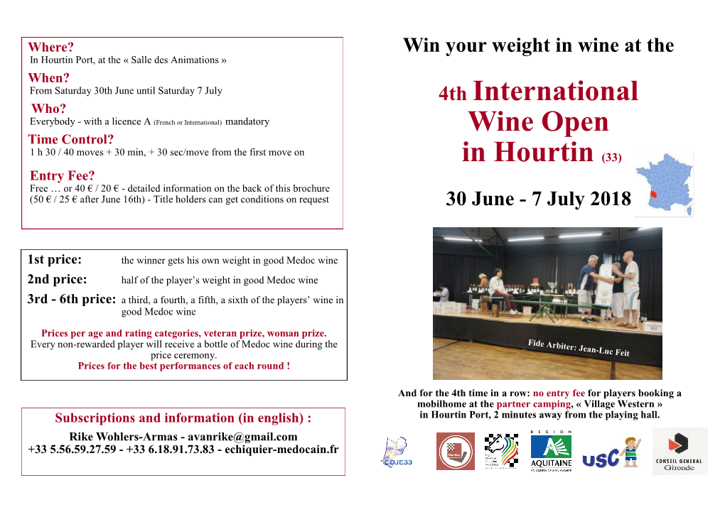 4Th International Wine Open in Hourtin (33)