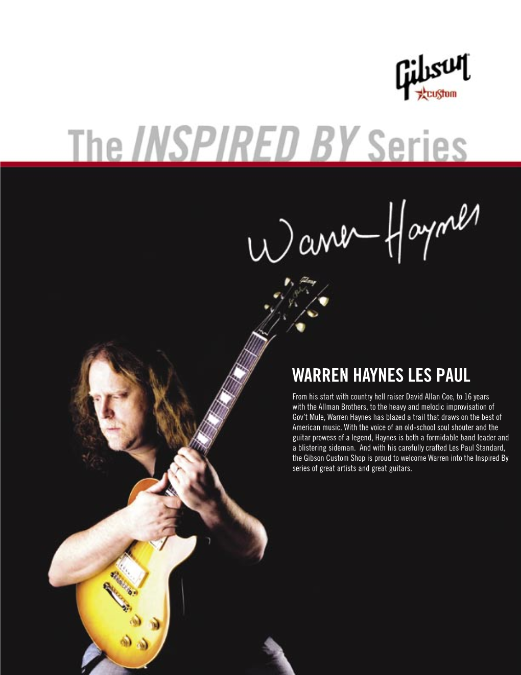 Warren Haynes Les Paul