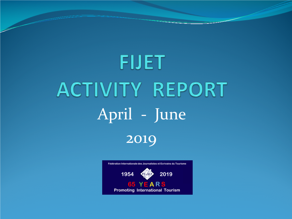2019 Fijet Activity Report