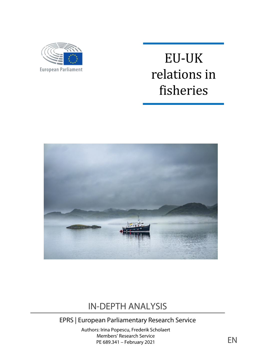 EU-UK Relations in Fisheries