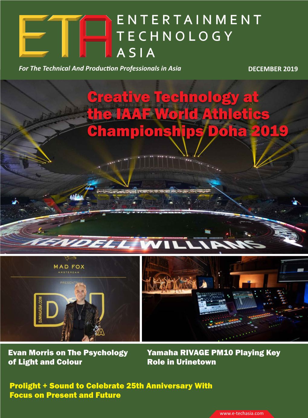 Creative Technology at the IAAF World Athletics Championships Doha 2019