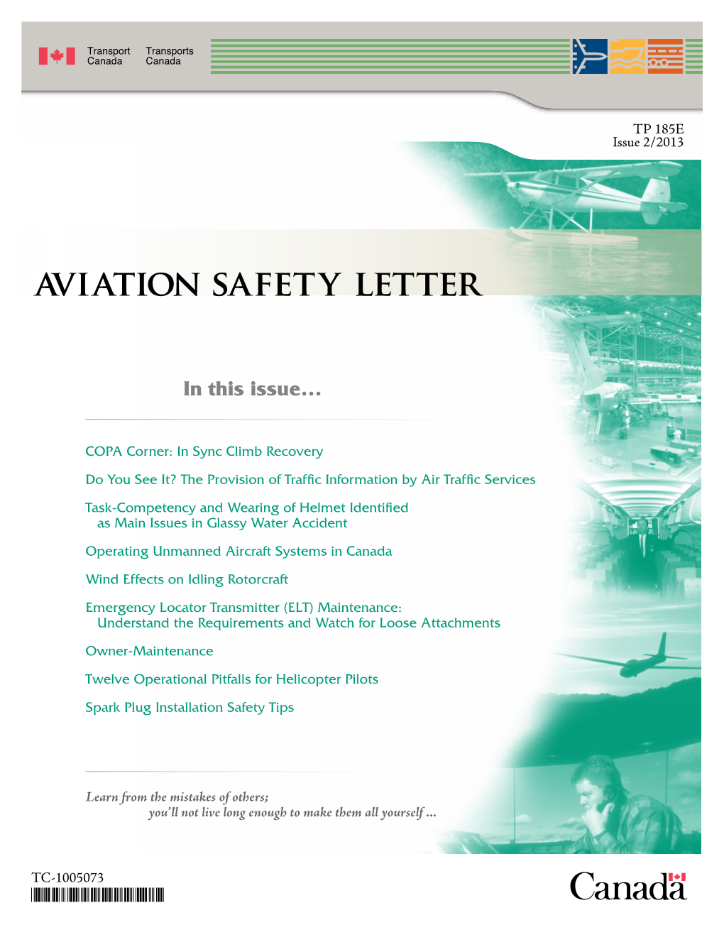 Aviation Safety Letter