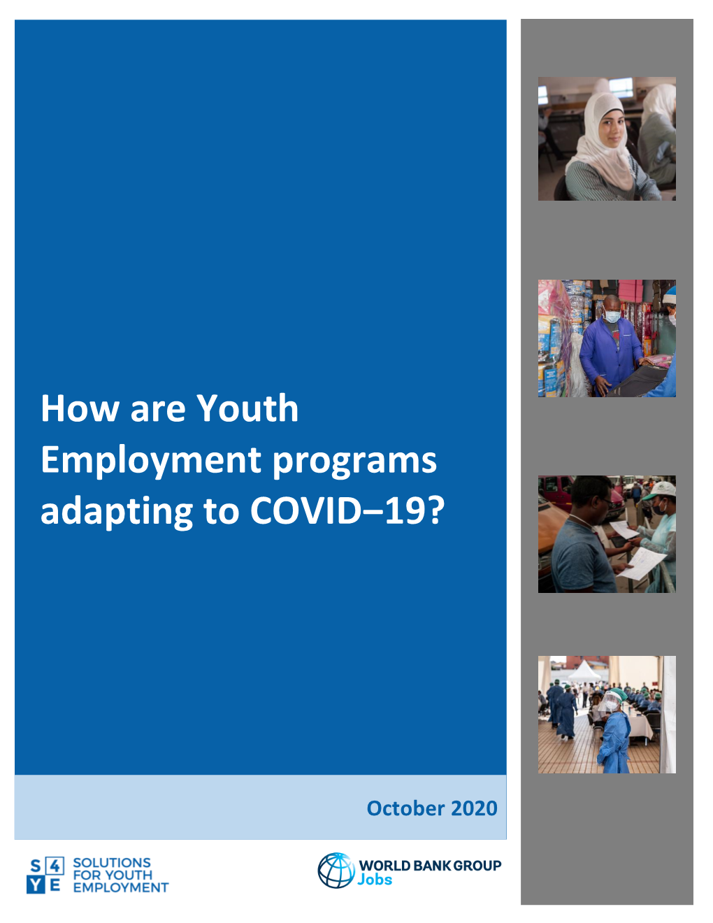 How Are Youth Employment Programs Adapting to COVID‒19?