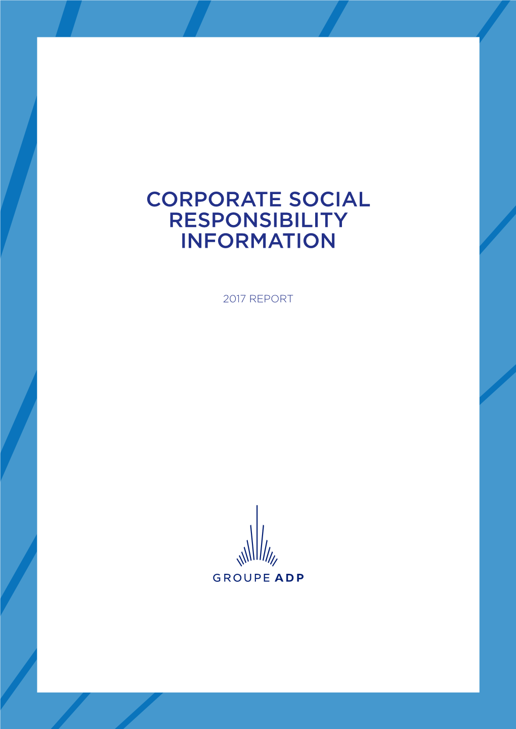 Corporate Social Responsibility Information