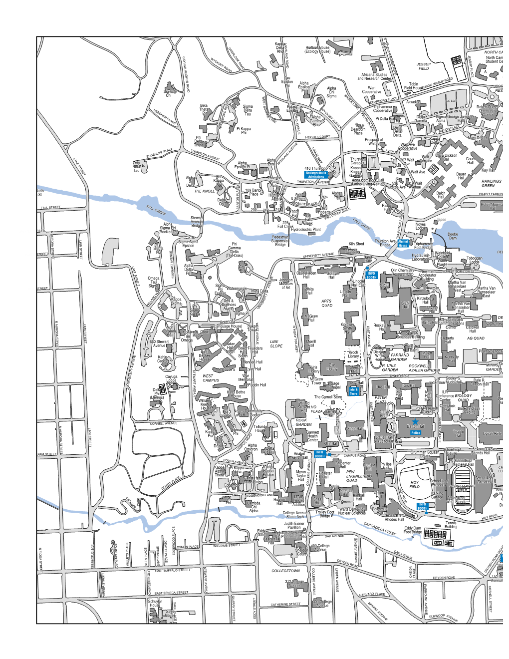 Campus Map Webcomm 11X1