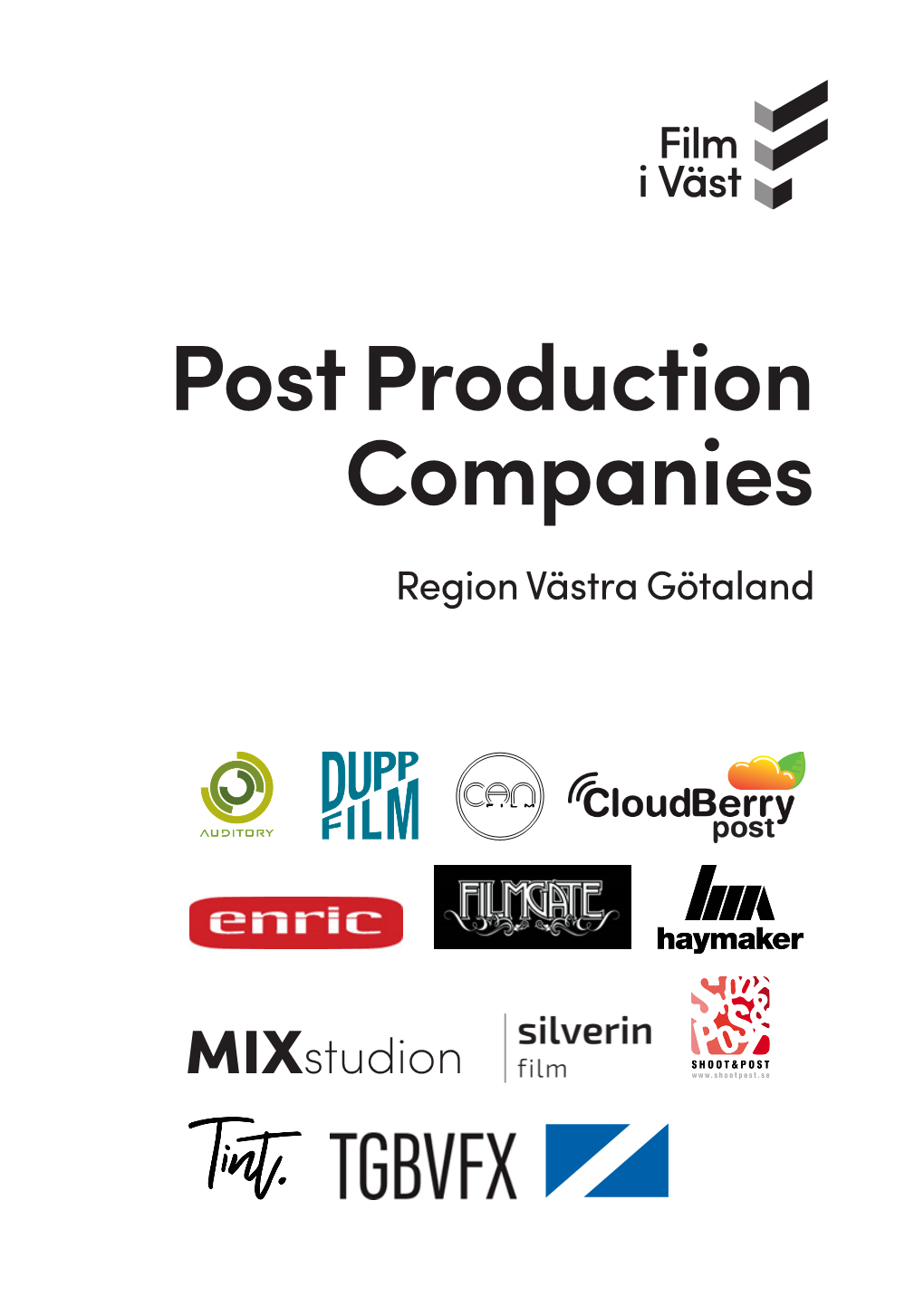 Post Production Companies Region Västra Götaland