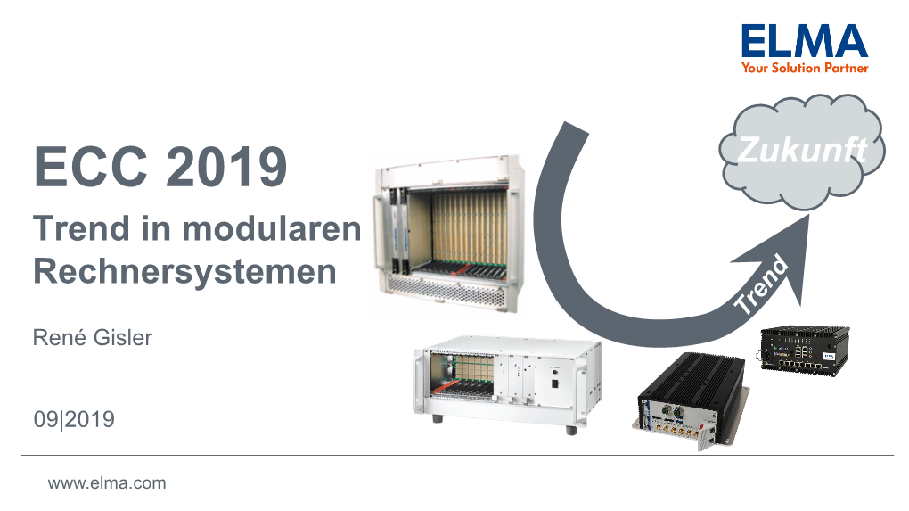 ECC 2019 Zukunft Trend in Modularen Rechnersystemen Trend René Gisler