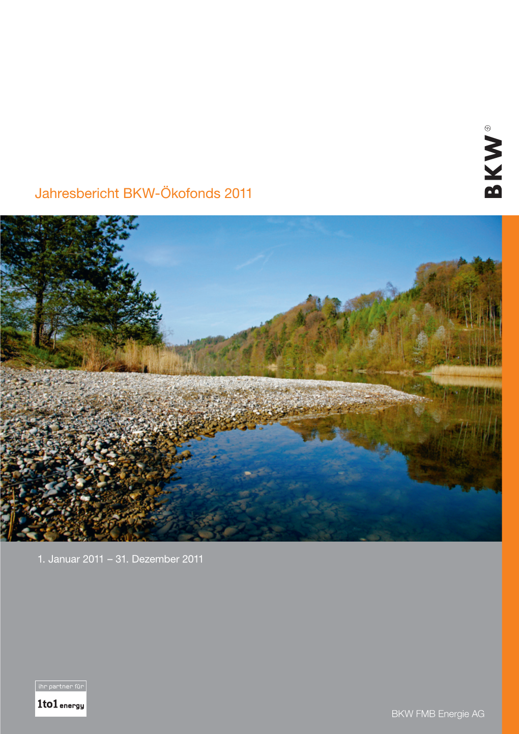 Jahresbericht BKW-Ökofonds 2011