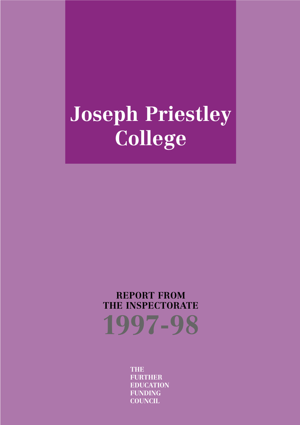 Joseph Priestley College