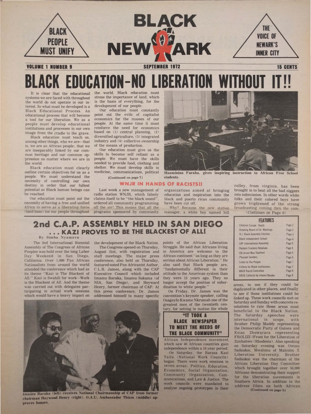 Black Education-No Liberation Without It!!