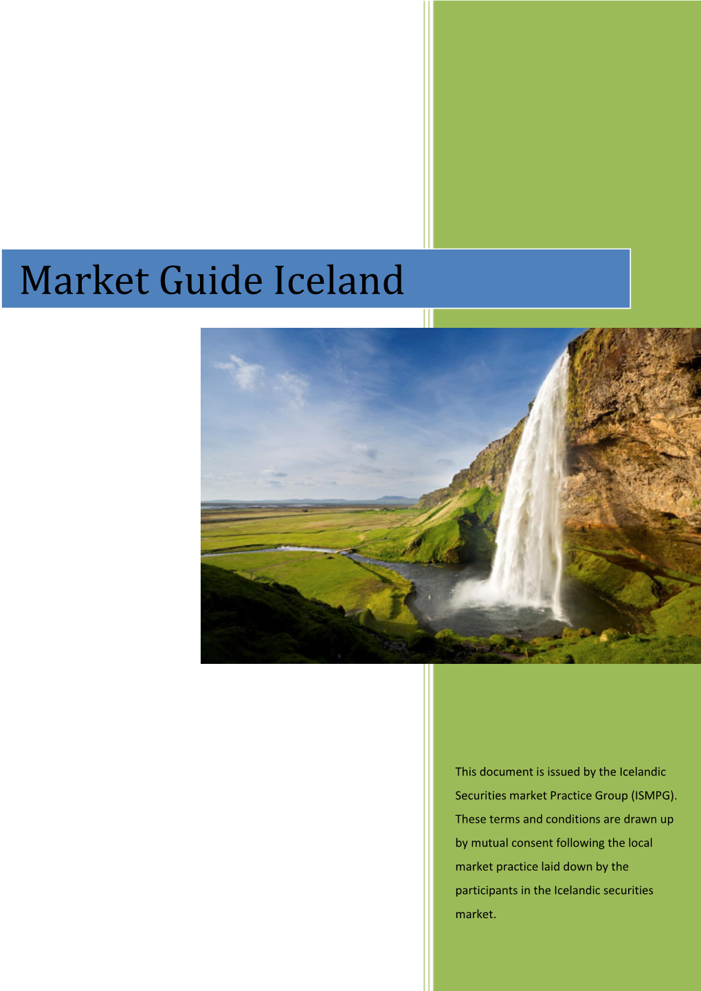 Market Guide Iceland