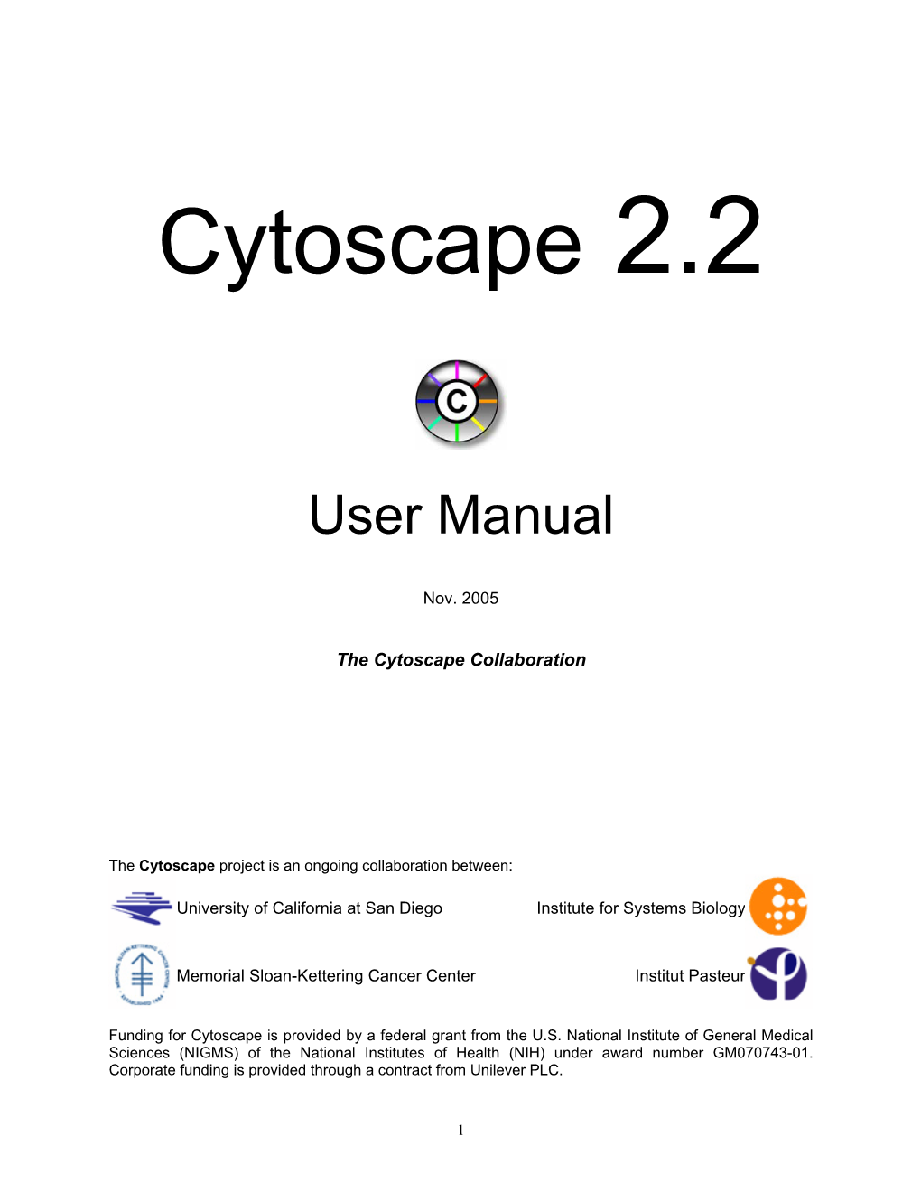 Cytoscape Manual