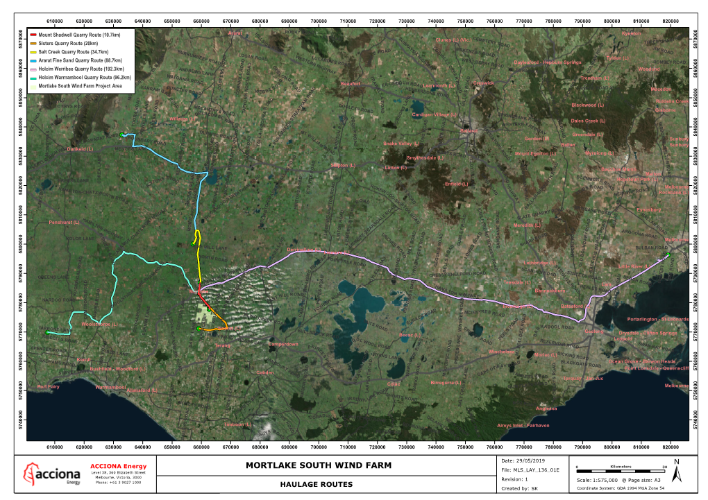 Mortlake South Wind Farm