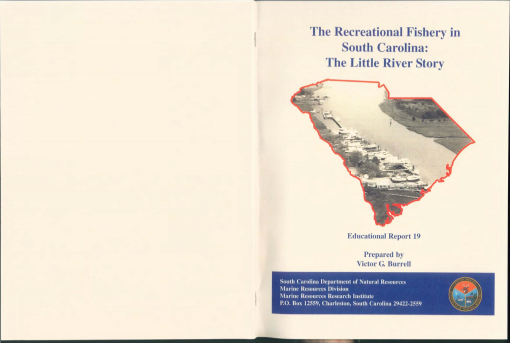 The Recreational Fishery in South Carolina: the Little River Story