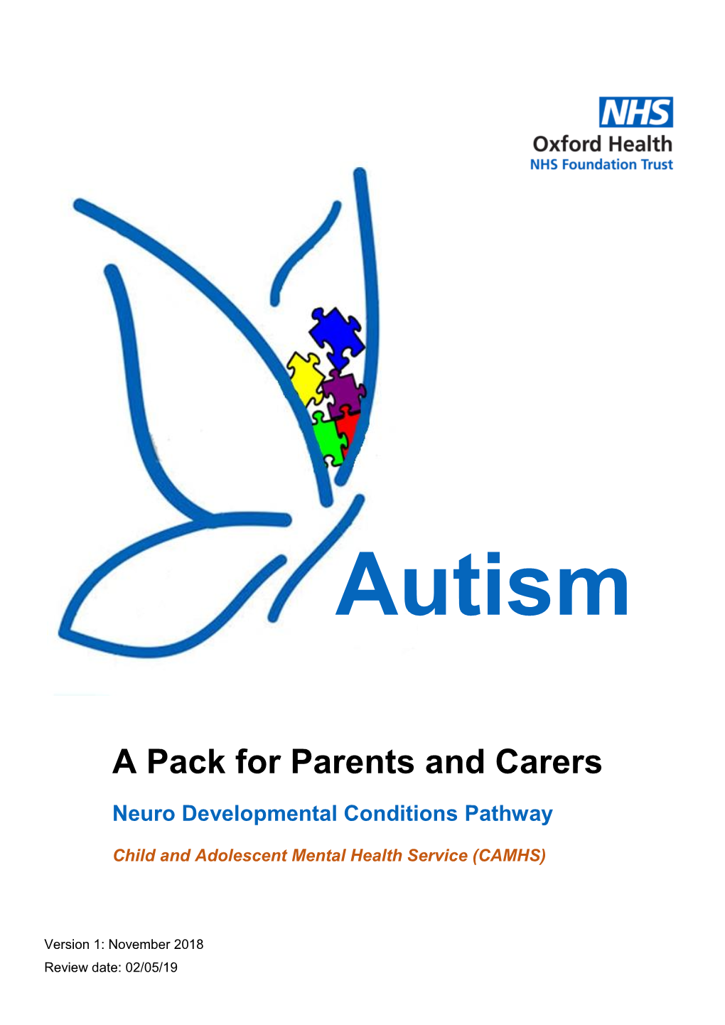 A Pack for Parents and Carers