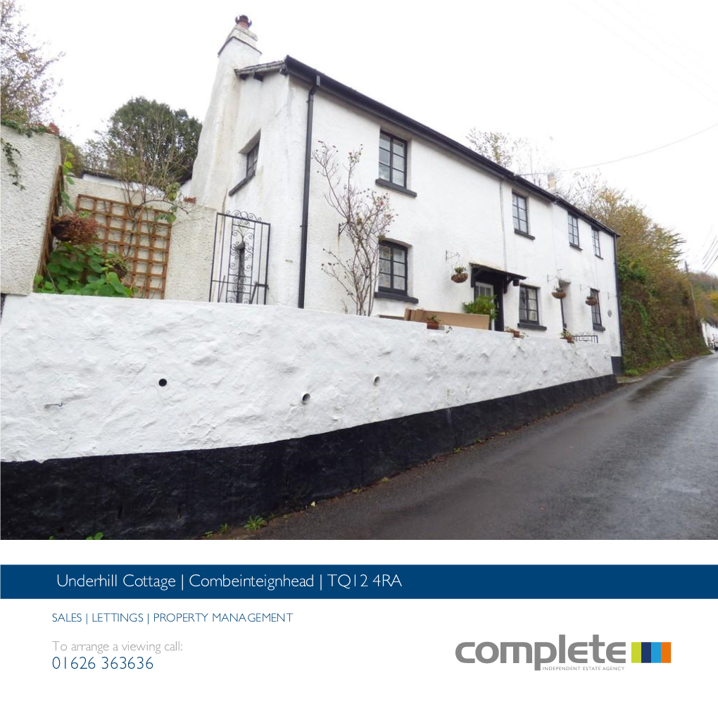 Underhill Cottage | Combeinteignhead | TQ12 4RA