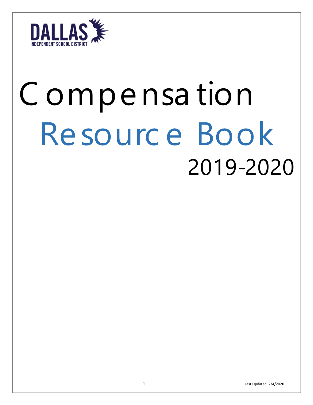 Compensation Resource Book