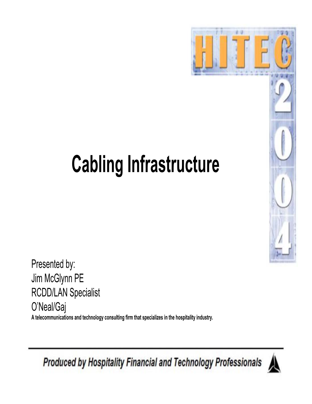 Cabling Infrastructure