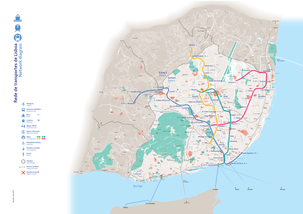 Mapa Da Cidade A4 Arroios