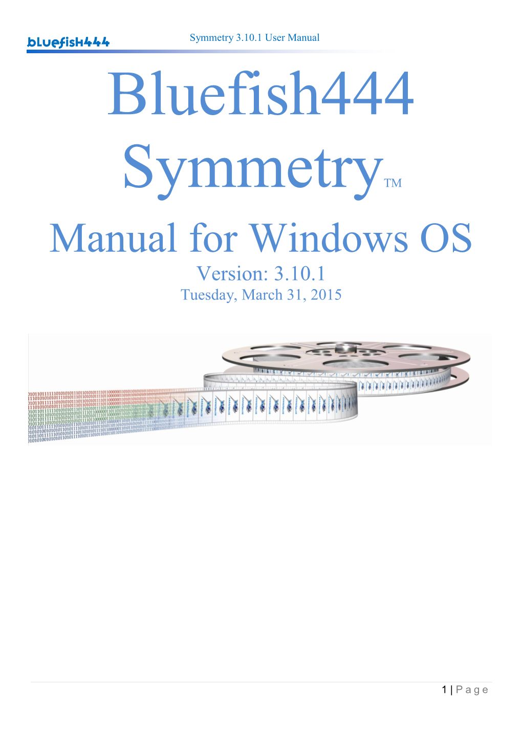 Symmetry Manual