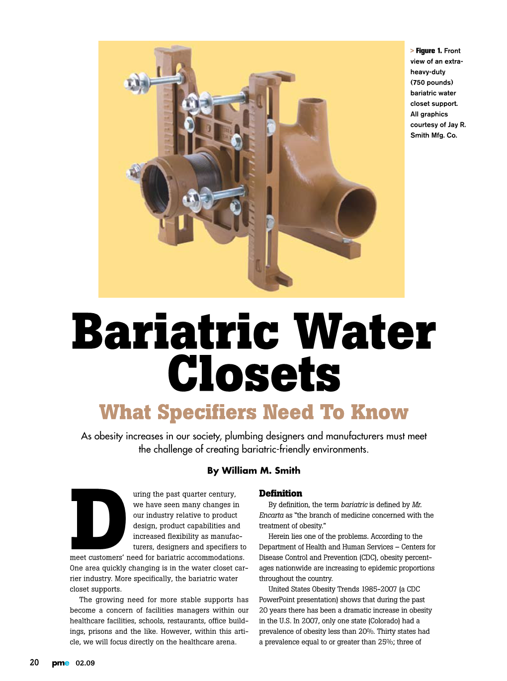 Bariatric Water Closets