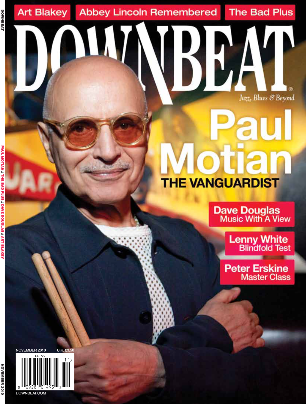 Downbeat.Com November 2010 U.K. £3.50