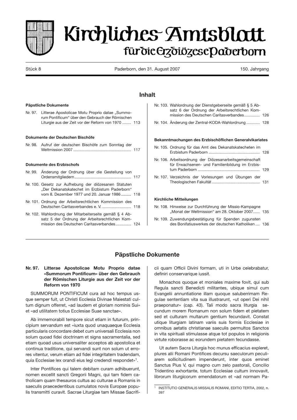 Download Des Kirchlichen Amtsblattes 8/2007