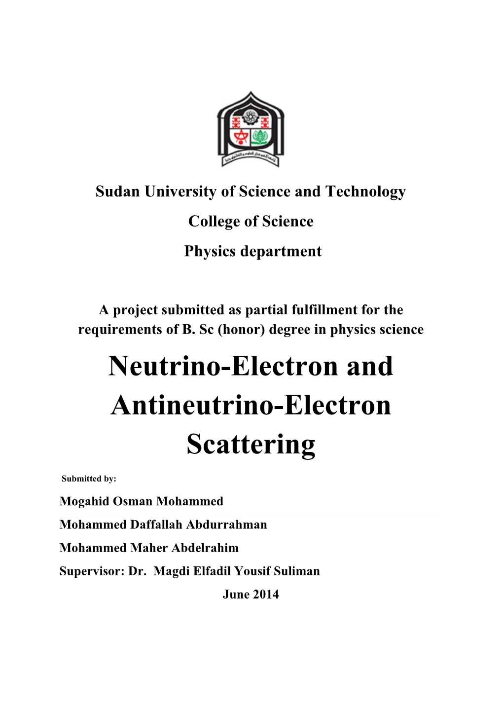Neutrino-Electron and Antineutrino-Electron Scattering