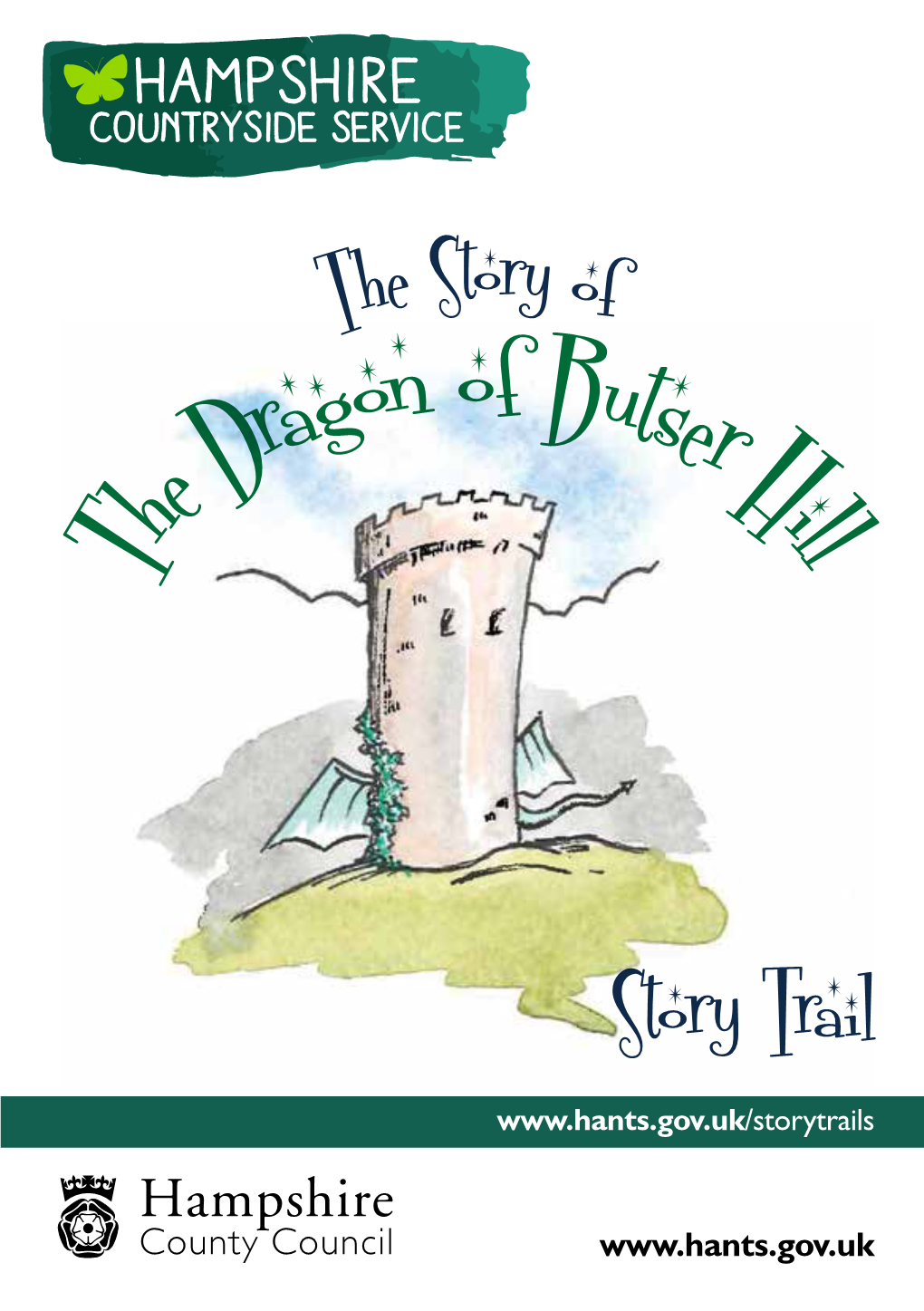 The Dragon of Butser Hill! 2 the Great View I Will Be Your Guide As You Move Through the Story