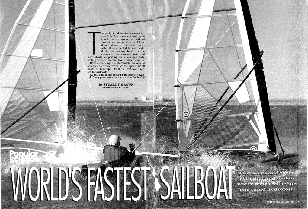 World's Fastest Sailboat