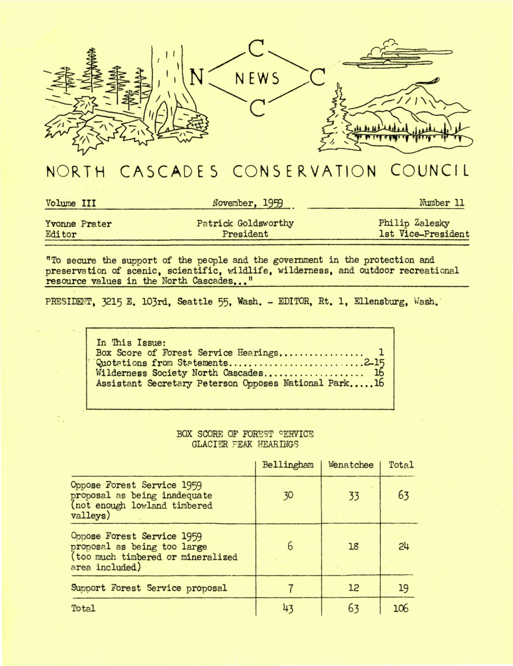 North Cascades Conservation Council