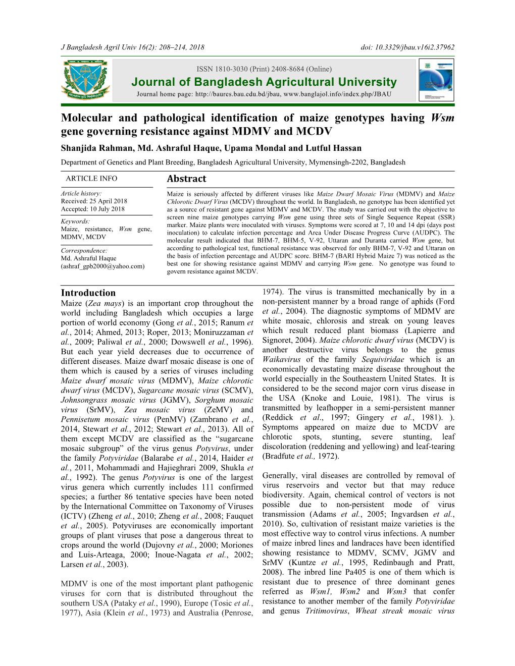 Allelopathic Potential of Mustard Crop Residues on Weed Management