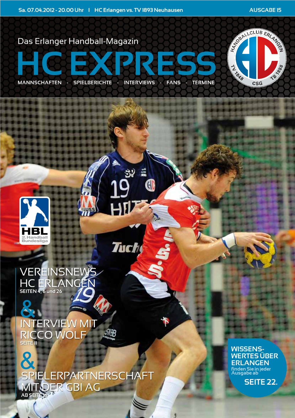 HC EXPRESS Mannschaften - Spielberichte - Interviews - Fans - Termine