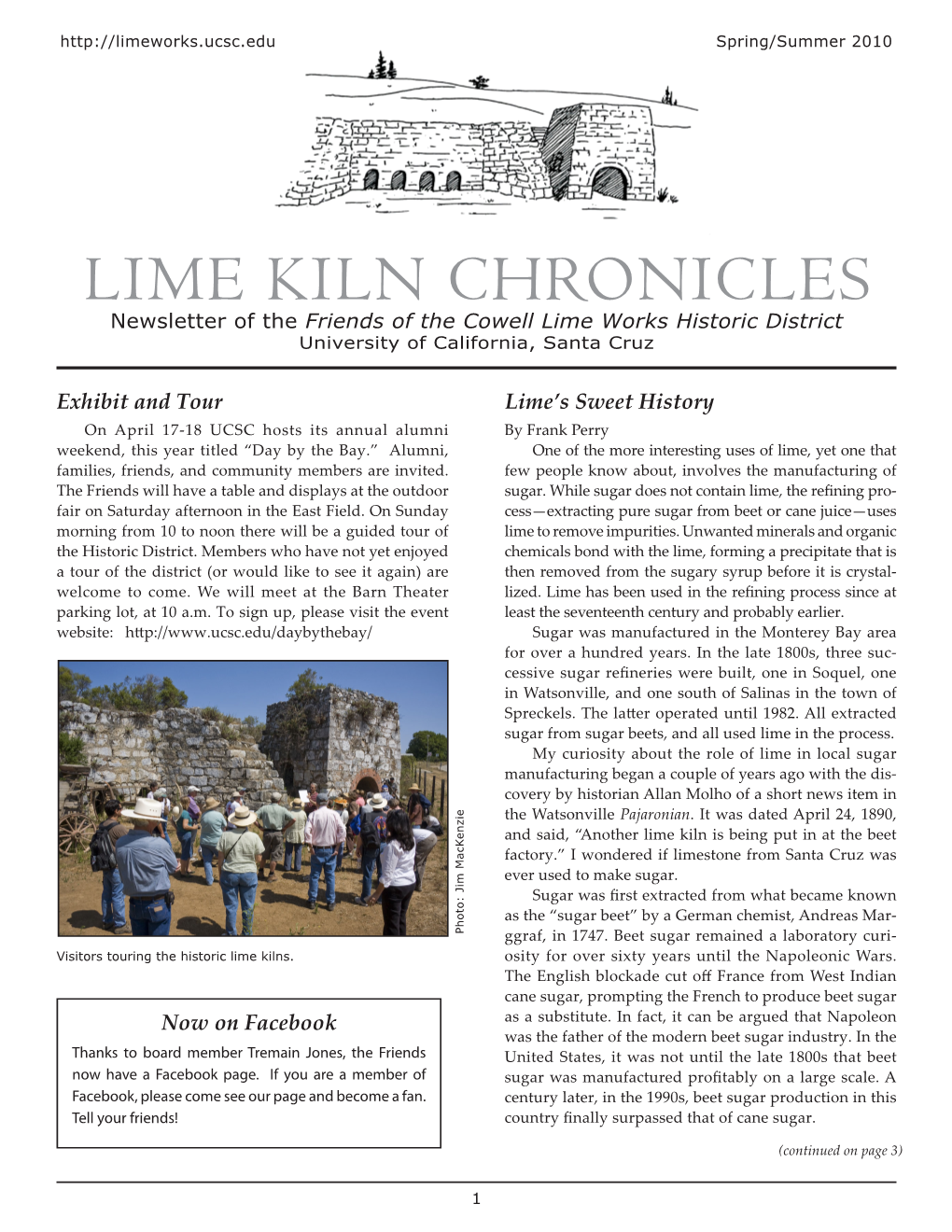 Spring/Summer 2010 Newsletter