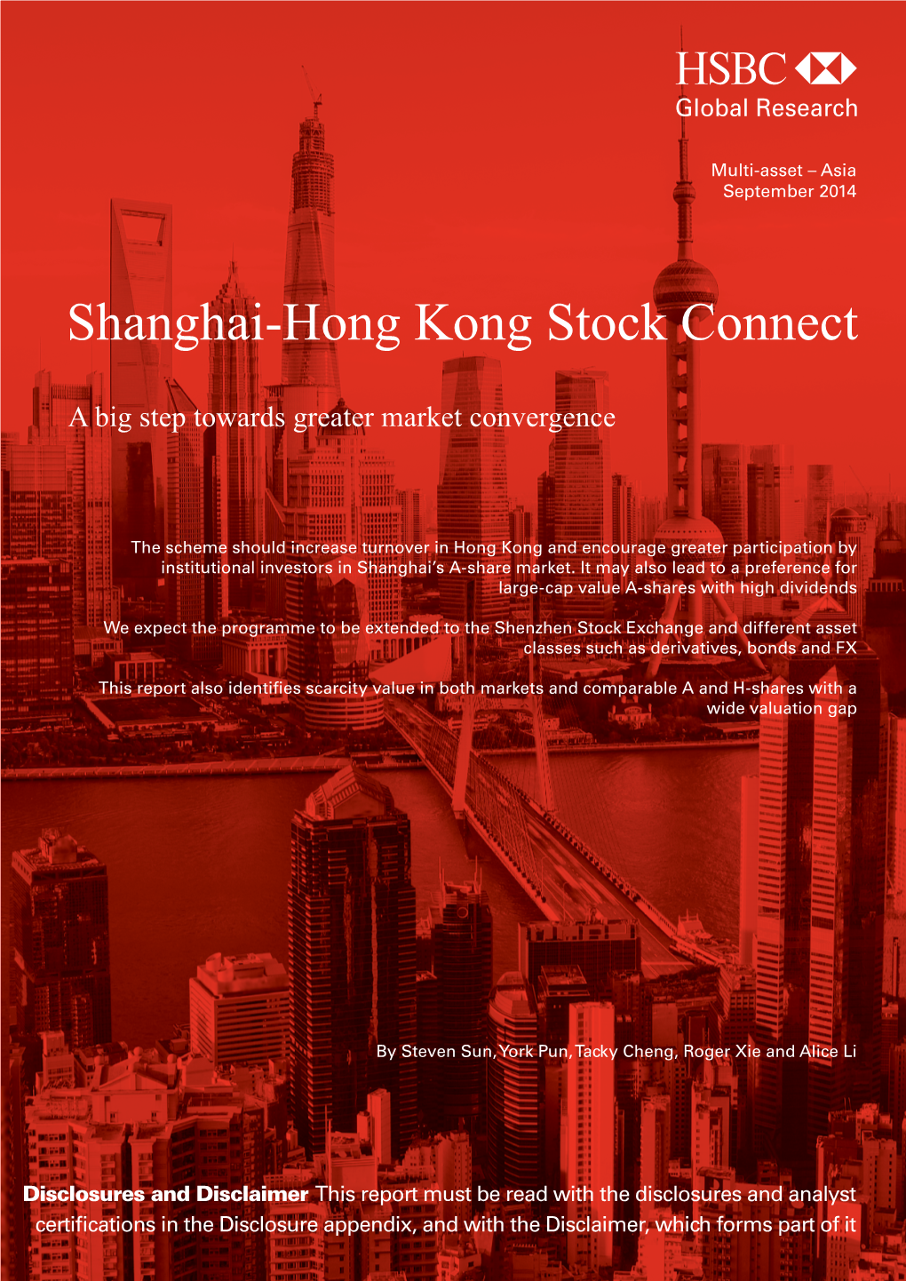Shanghai-Hong Kong Stock Connect