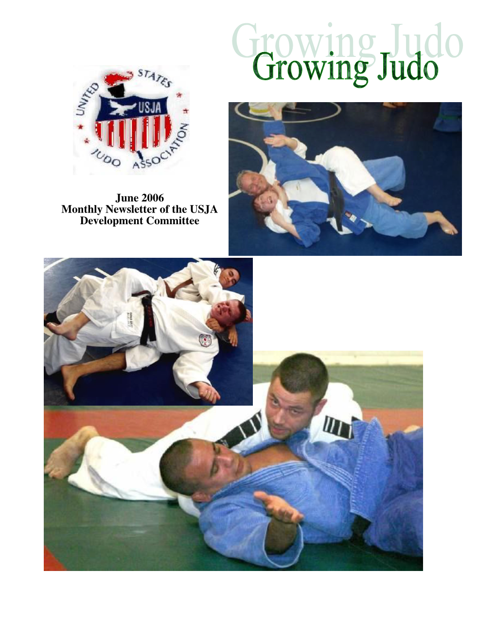 Growing Judo June 2006