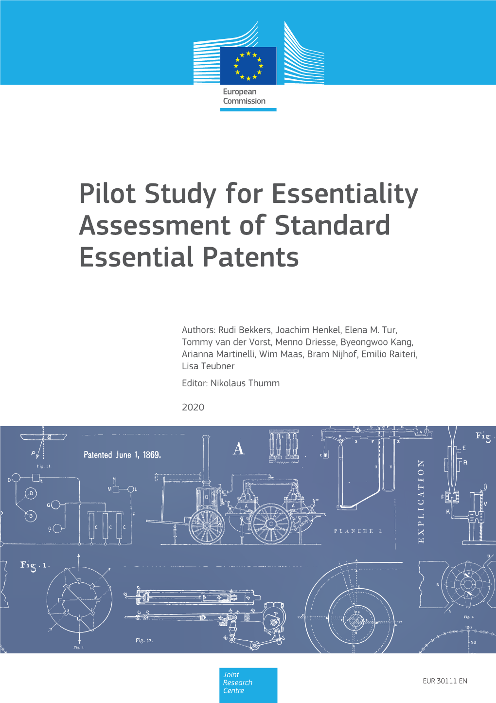 Pilot Study for Essentiality Assessment of Standard Essential Patents