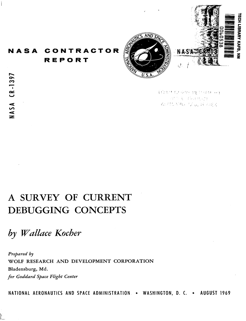 A Survey of Current Debugging Concepts