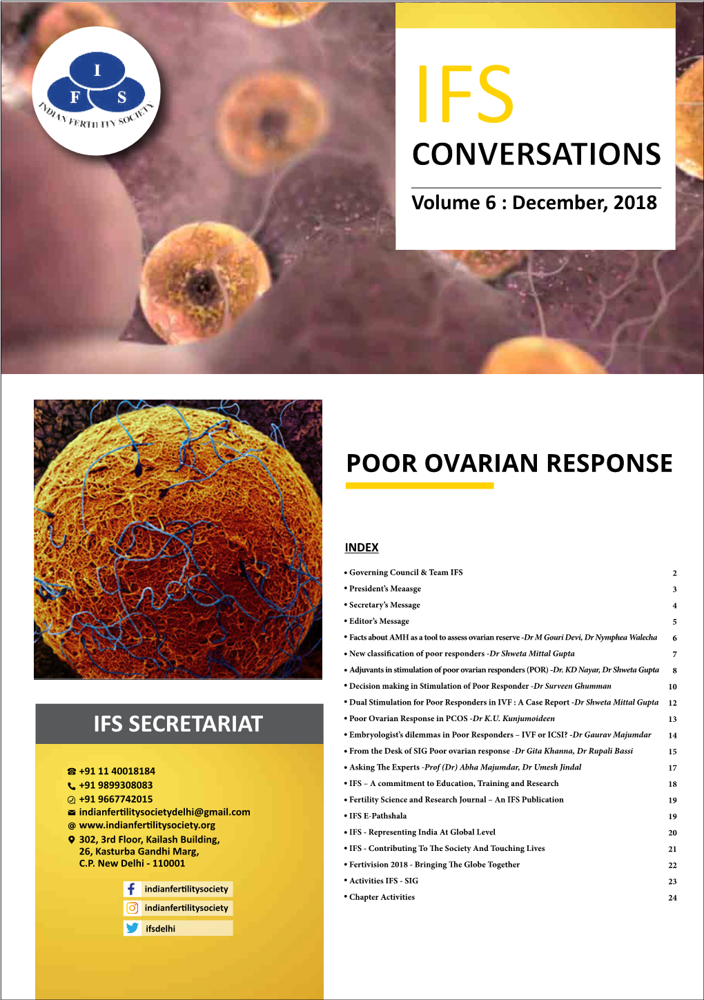 CONVERSATIONS Volume 6 : December, 2018