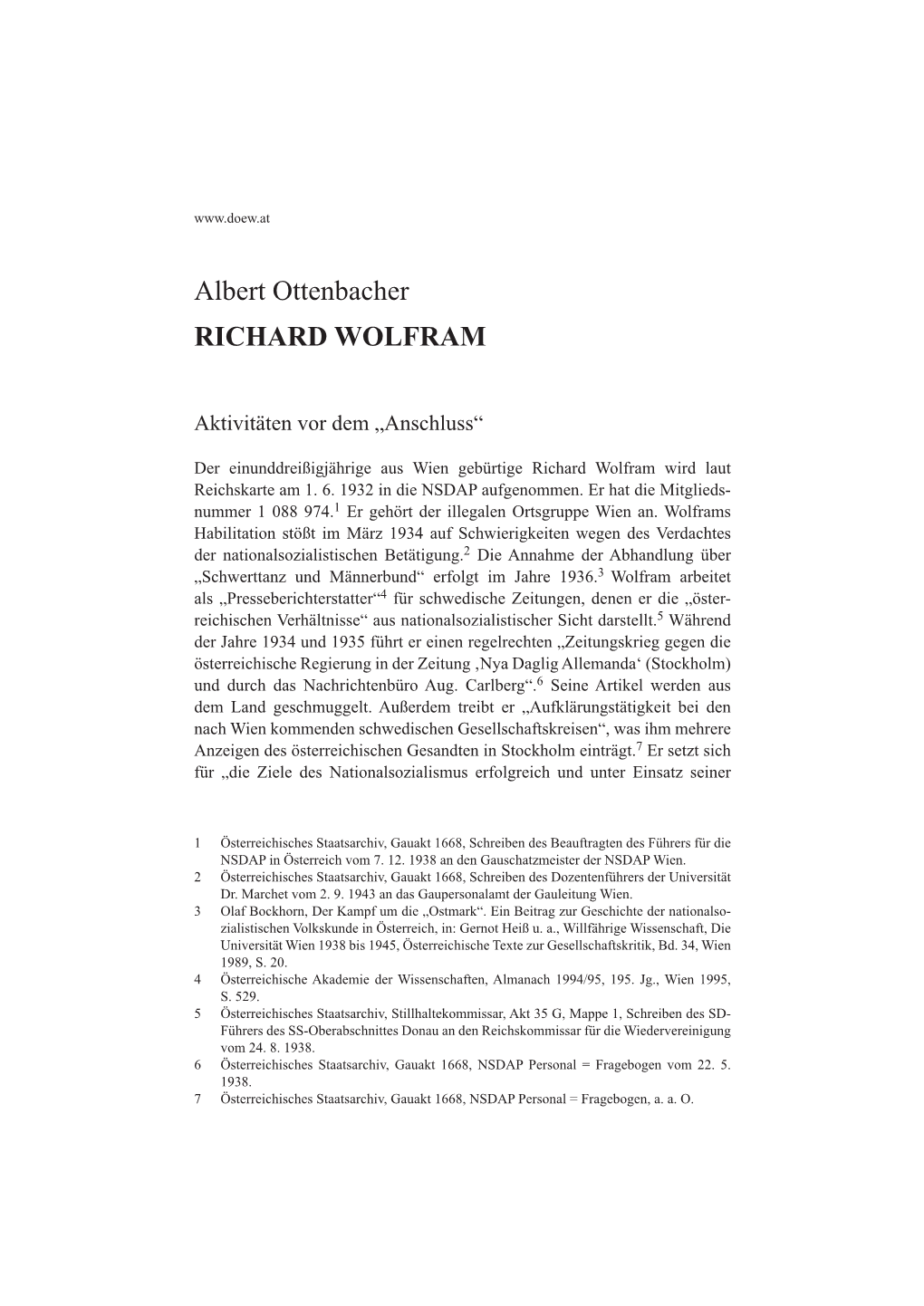 Richard Wolfram