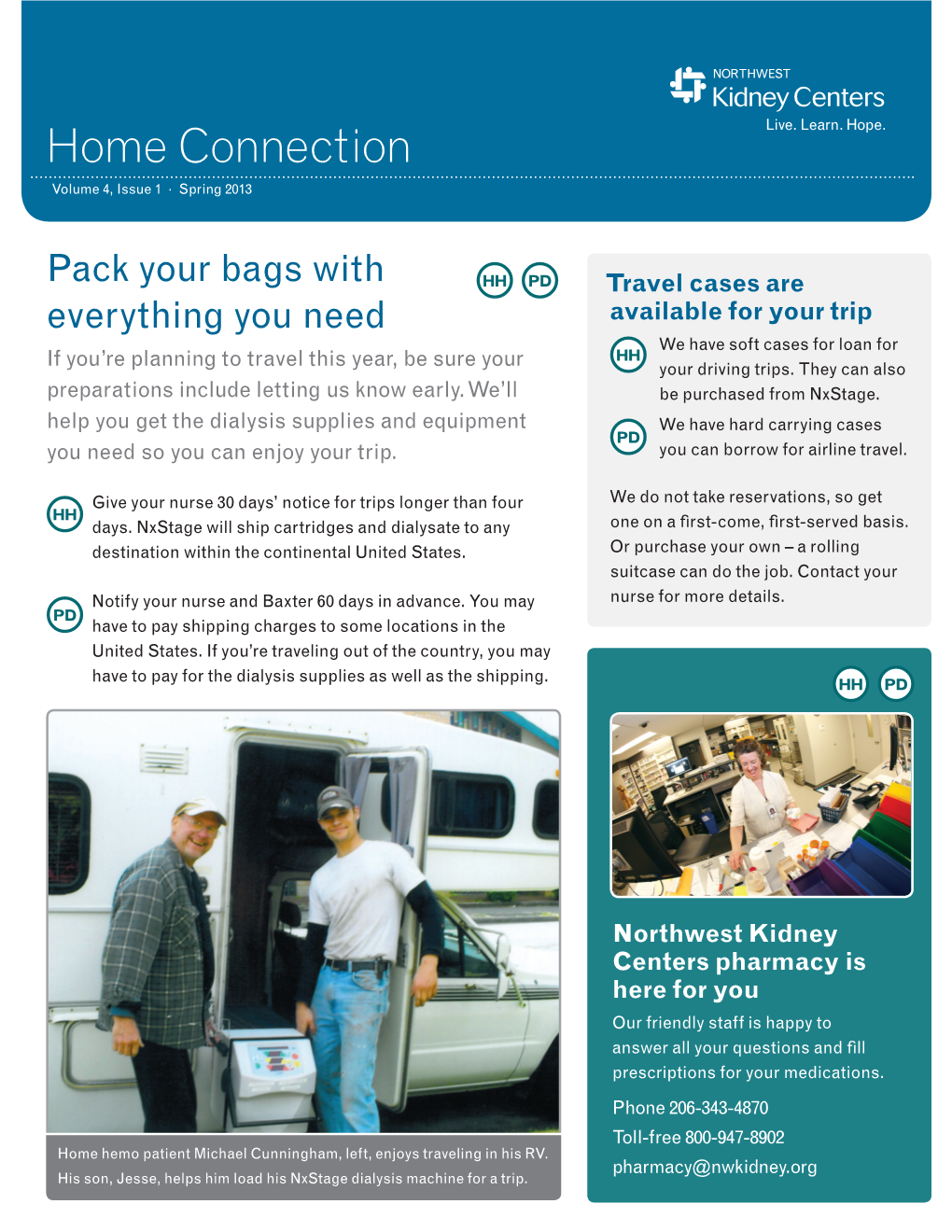 Home Connection Volume 4, Issue 1 · Spring 2013