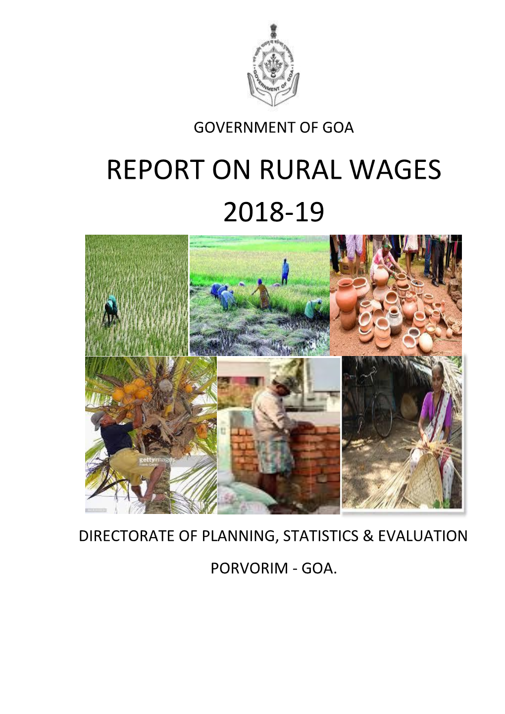 Report on Rural Wages 2018-19