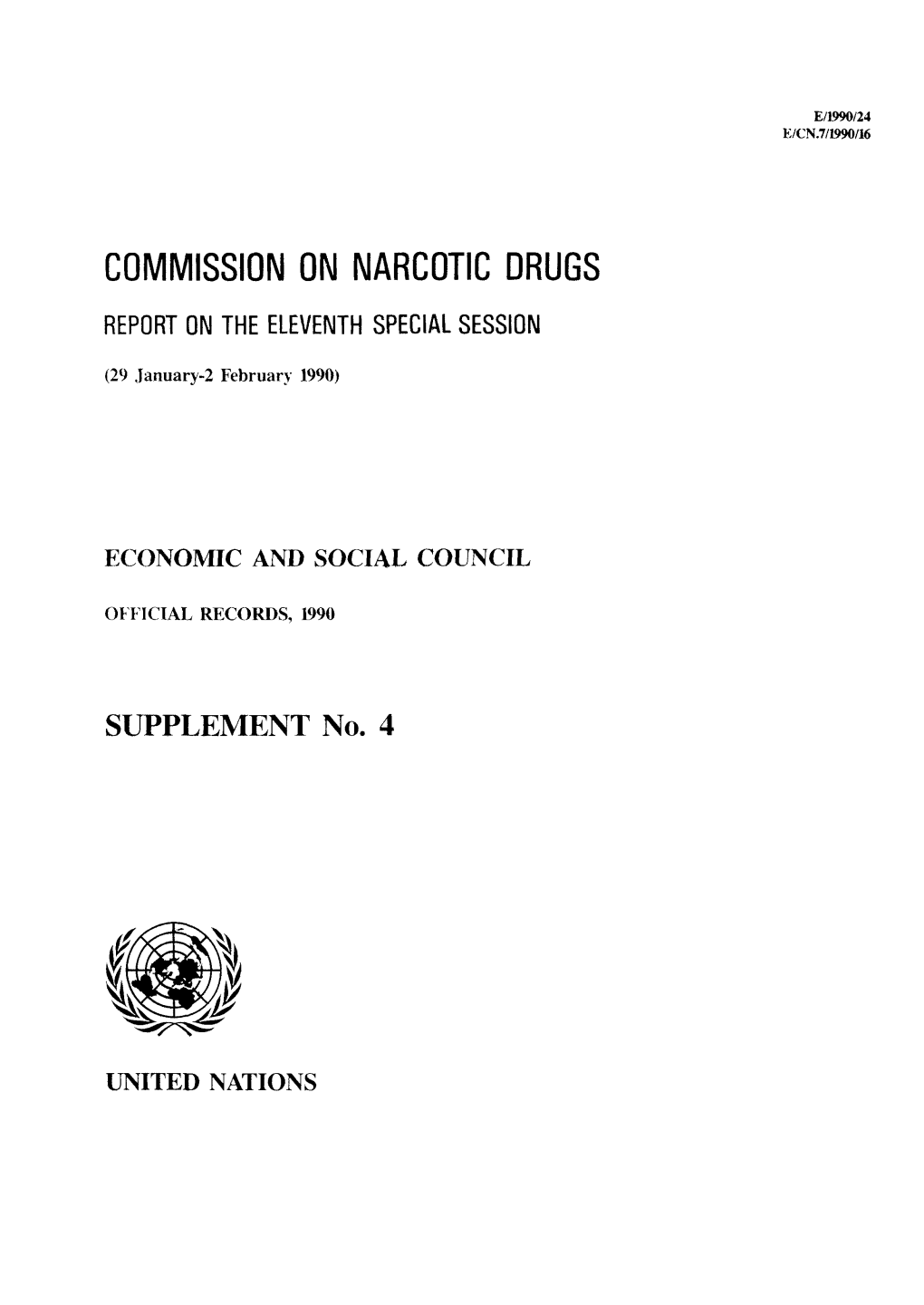 Commission on Narcotic Drugs