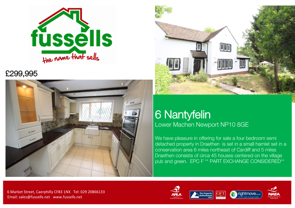 6 Nantyfelin Lower Machen Newport NP10 8GE