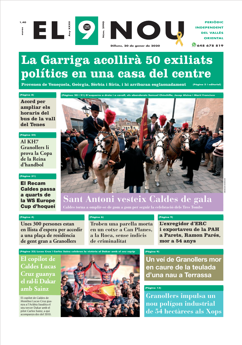 La Garriga Acollirà 50 Exiliats Polítics En Una Casa Del Centre